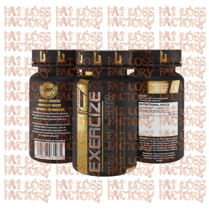 Healthy U - Exercize SLU-PP-332 | 330mcg | 60Caps