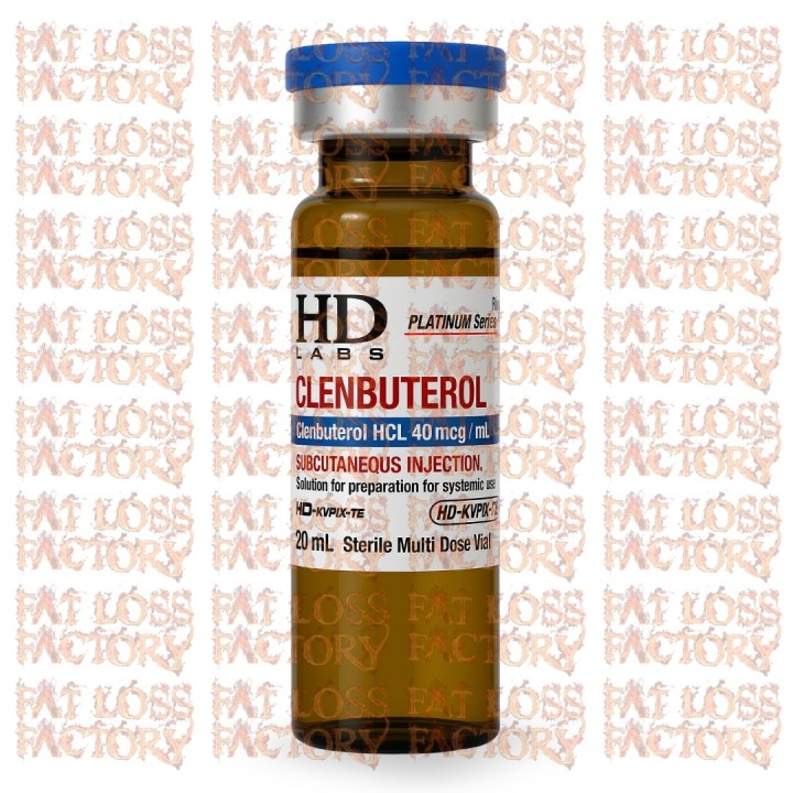 HD Labs - Clenbuterol Injectable 40mcg | 20ml