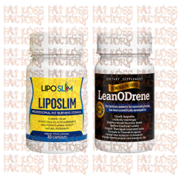Liposlim & LeanODrene Stack | Fat Loss Support | Fat Loss Factory