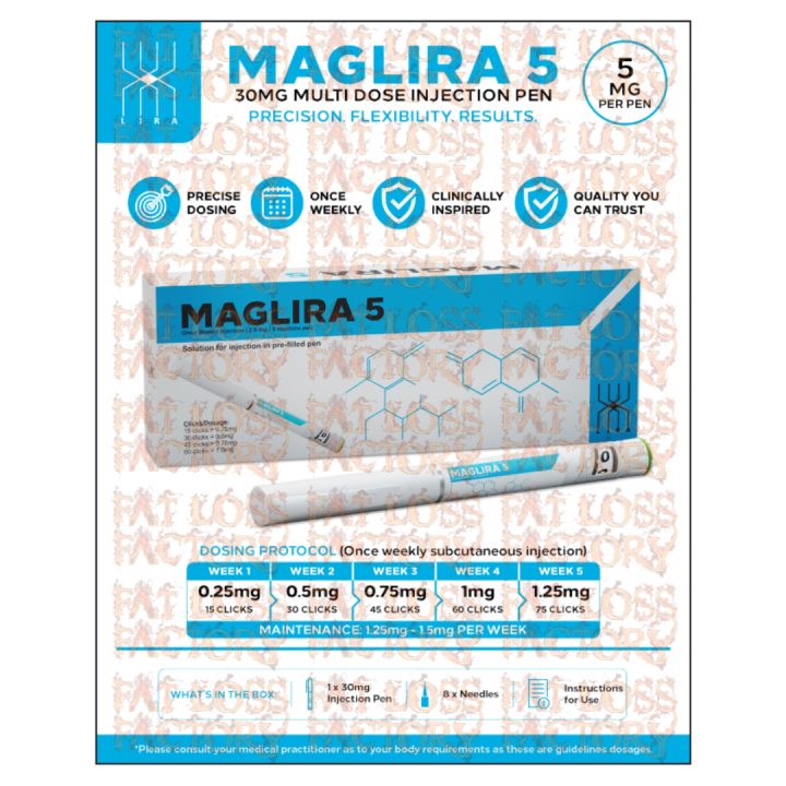 Lira Pharma - Maglira 5mg (Semaglutide) Pre-Filled Pen