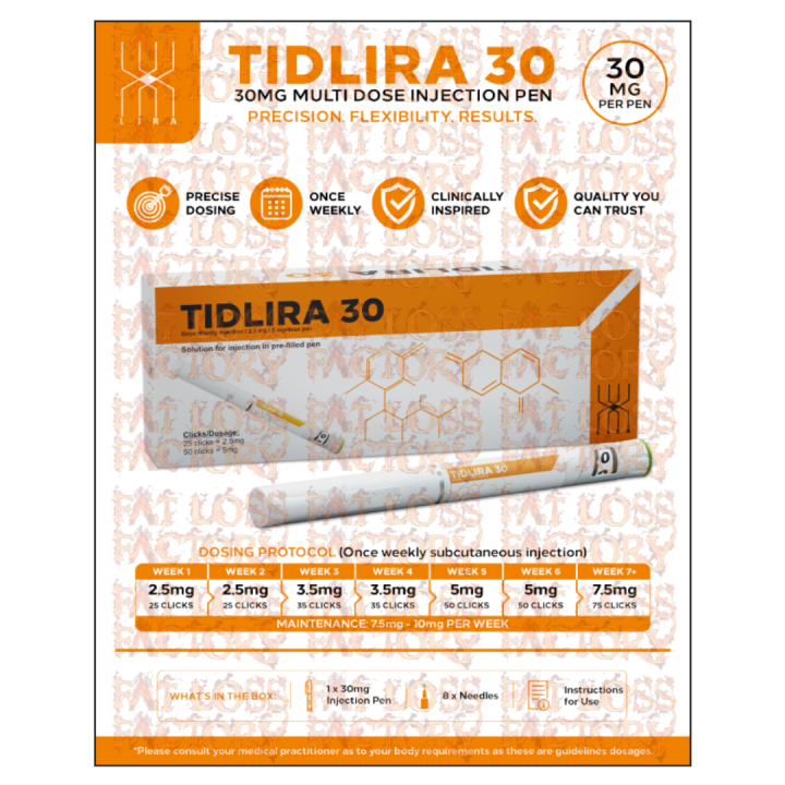 Lira Pharma - TidLira 30mg Tirzepatide Pre-Filled Pen