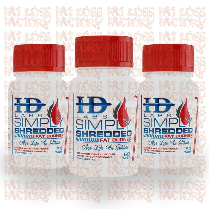 HD Labs Simply Shredded - Triple Stack