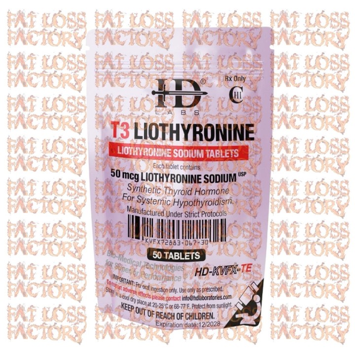 HD Labs - T3 Liothyronine 50mcg