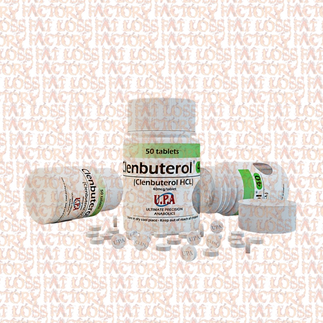 UPA - Clenbuterol 40mg - 50 Tabs