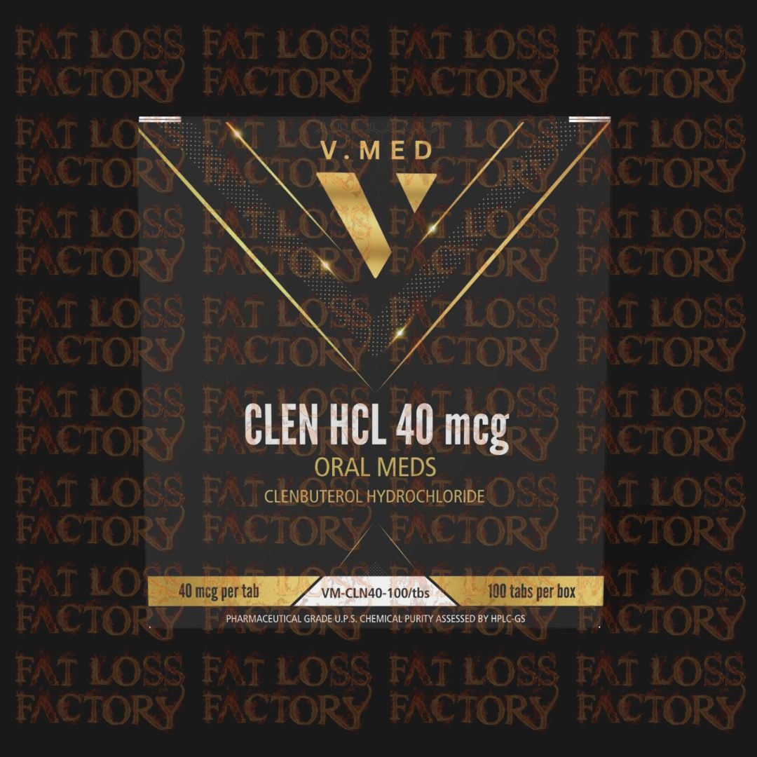 V.Med - Clenbuterol 40mcg - NEW PACKAGING